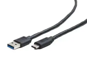 GEMBIRD CCP-USB3-AMCM-0.1M Gembird USB 3.0 AM-C tipo kabelis (AM/CM), 0,1 m, juodas