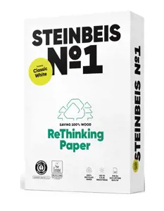 Biuro popierius Steinbeis, A4, 80 g/m2, 500 lapų