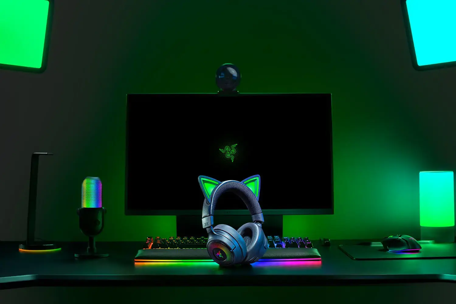 Razer | Headset | Kraken Kitty V3 Pro | Bluetooth | Over-Ear | Black