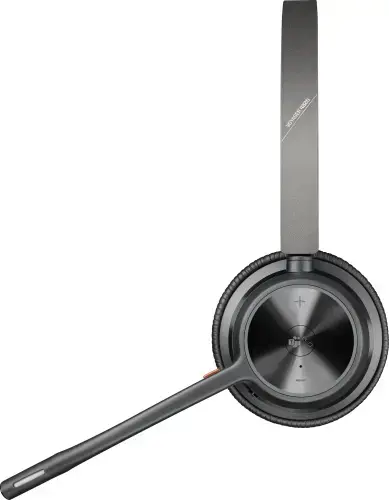 POLY Voyager 4320 Microsoft Teams Certified Headset +BT700 dongle +Charging Stand, Wireless, Calls/Music, 162 g, Headset, Black