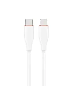 CABLE USB-C 1.5M PREMIUM WHITE/CC-USB2S-CMCM-1.5M-W GEMBIRD