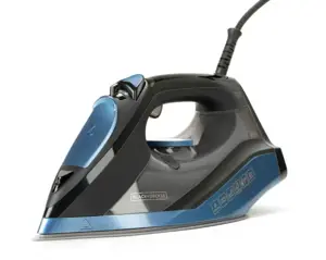 "Black+Decker" garų lygintuvas BXIR2801E (2800 W; juodas)