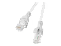 LANBERG PCU6-20CC-0150-S Lanberg Patchcord RJ45 kat. 6 UTP 1,5 m pilkos spalvos, 10 vnt.