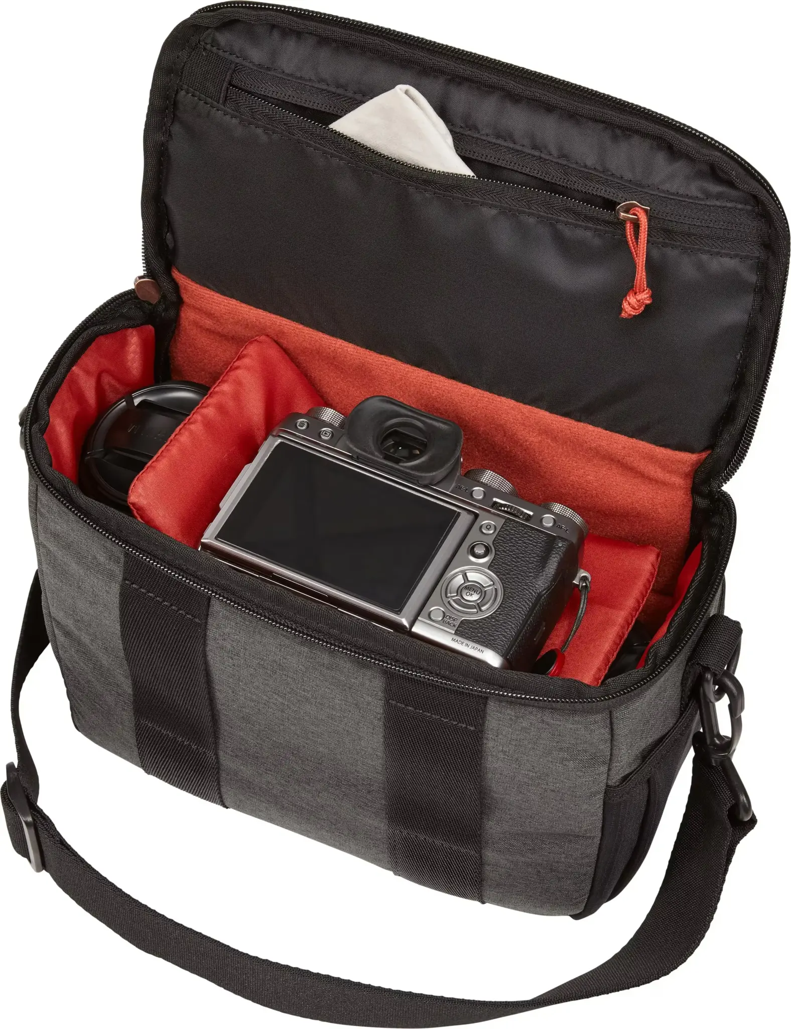 Case Logic Era | DSLR camera shoulder bag | Obsidian black