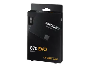 SSD diskas Samsung 870 EVO 500 GB, 2.5", Serial ATA III