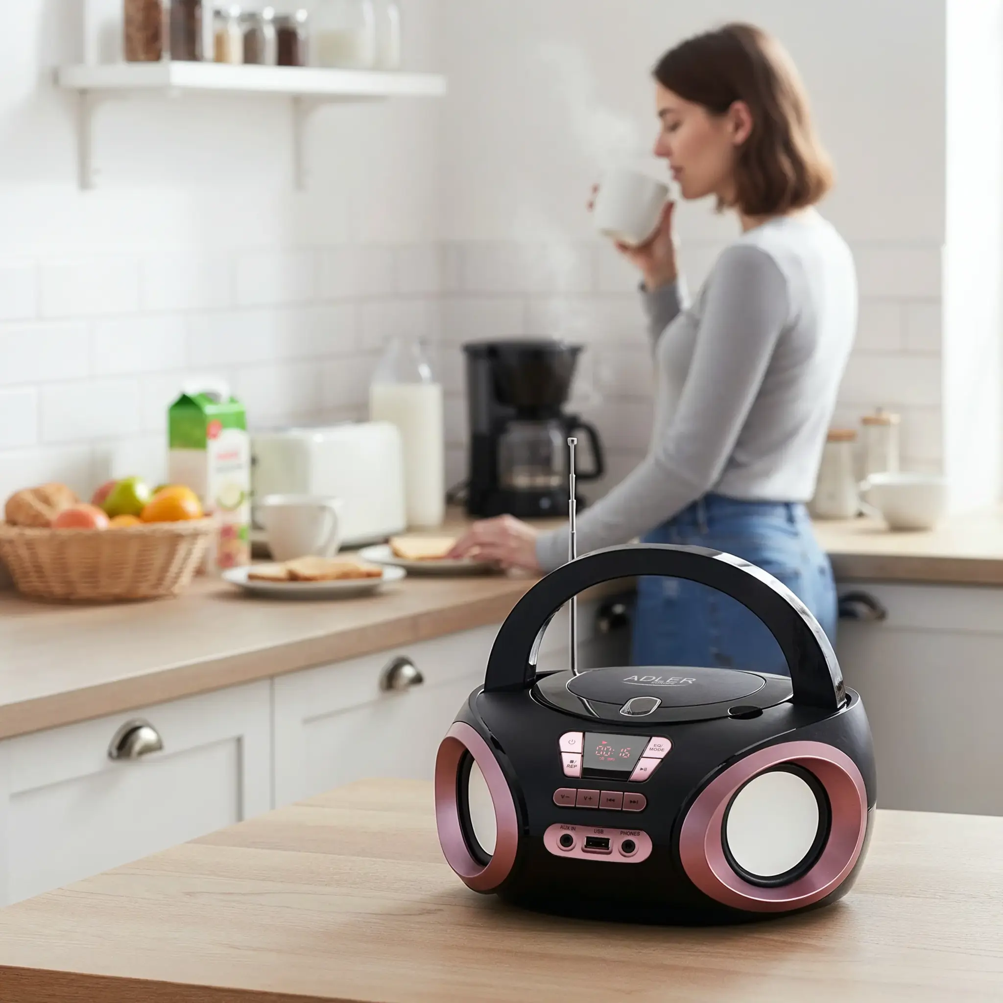 ADLER AD 1181bc - CD/MP3 player (boombox)