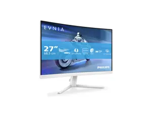 Philips | 27M2C5201L/00 | 27 " | VA | 16:9 | 180 Hz | 1 ms | 1920 x 1080 pixels | 300 cd/m² | HDMI ports quantity 2 | White
