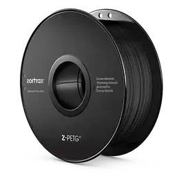 3D Zortrax Z PETG gija, 1,75 mm, 800 g + - 0,05 mm paklaida, juoda / 10690