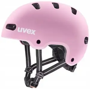 UVEX Kid 4 55–58 cm – children’s cycling helmet Strawberry Matt