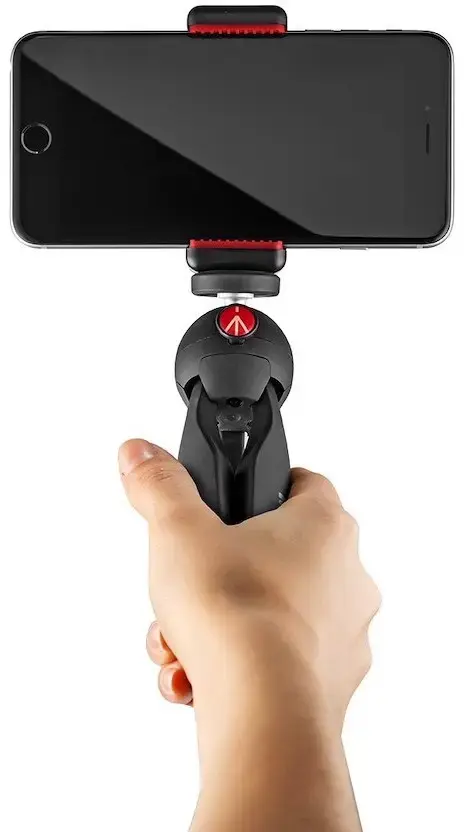 "Manfrotto" trikojis ir telefono laikiklis MKPIXICLMII-BK