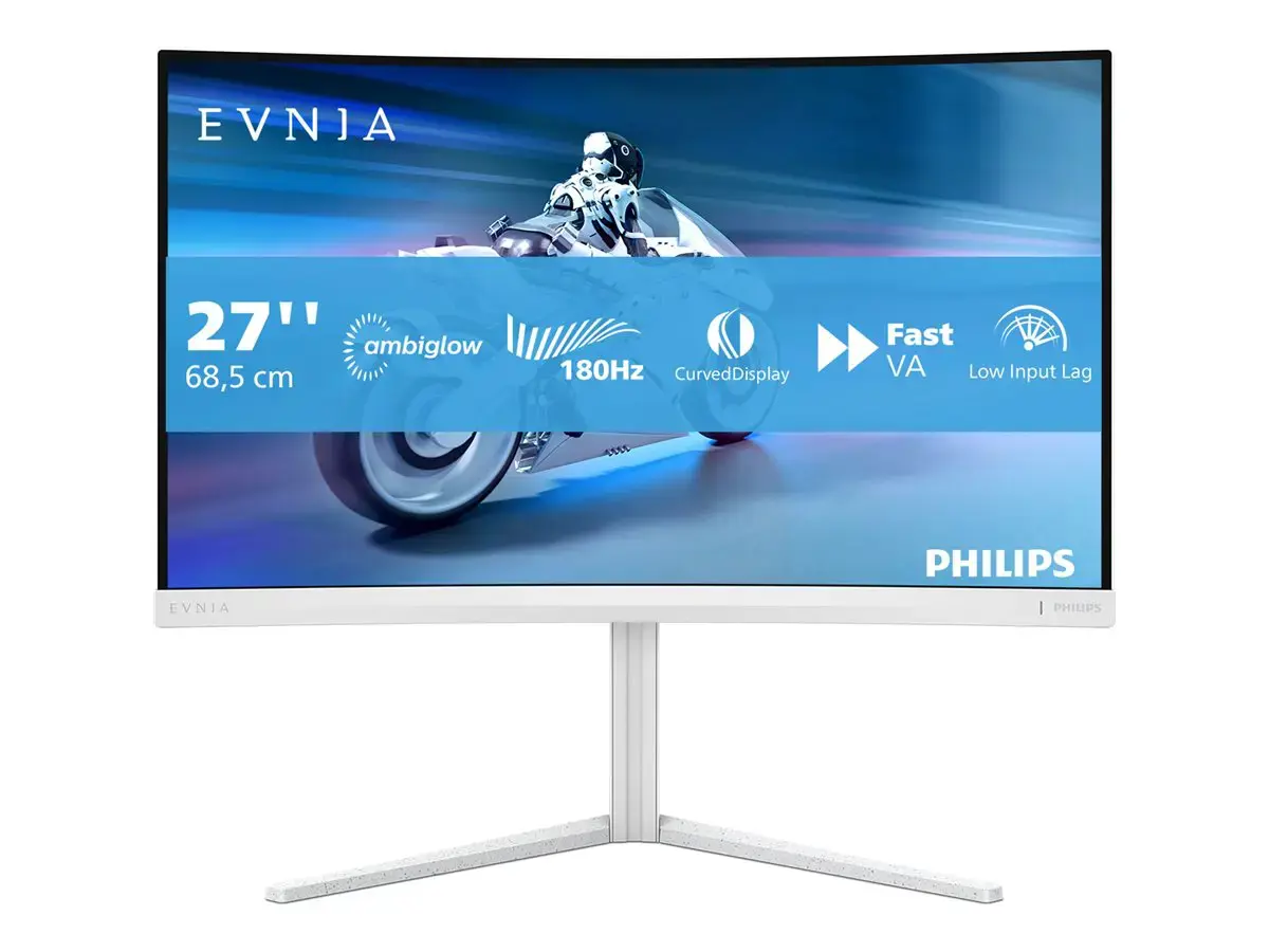 Philips | 27M2C5201L/00 | 27 " | VA | 16:9 | 180 Hz | 1 ms | 1920 x 1080 pixels | 300 cd/m² | HDMI ports quantity 2 | White