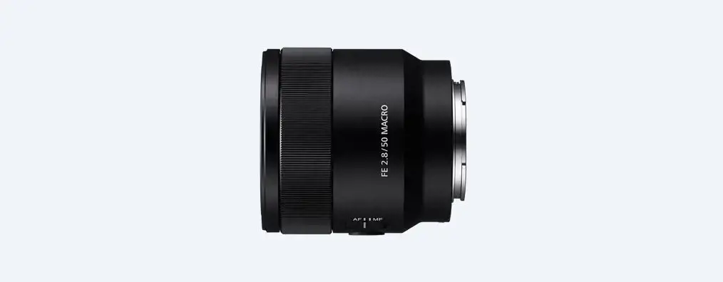 "Sony SEL50M28", makroobjektyvas, 8/7, "Sony E", automatinis fokusavimas