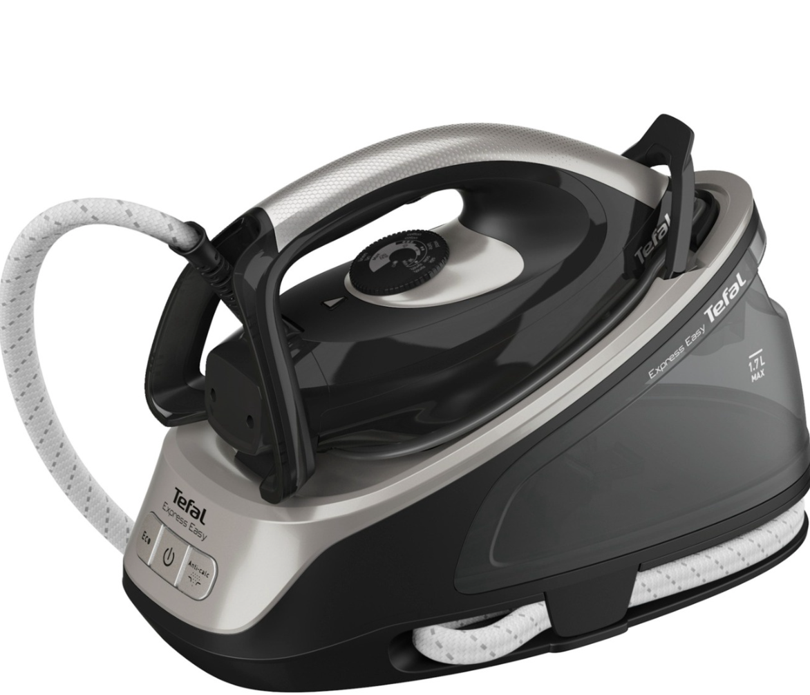 "Tefal Express Easy SV6140E0", 2200 W, 120 g/min, 6 barai, 1,7 l, 380 g/min, juoda, pilka