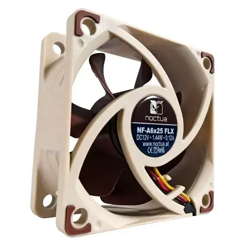 NOCTUA 60 mm 1600-3000 aps/min ventiliatorius (8,2 dbA)