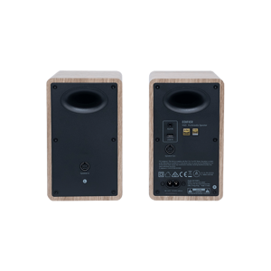 Edifier Compact Desktop 2.0 Speakers | M60 | 66 W | Bluetooth | Classic Oak | Wireless connection