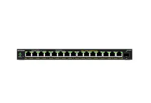 NETGEAR 16 prievadų didelės galios PoE+ "Gigabit Ethernet Plus" komutatorius (231W) su 1 SFP prieva…
