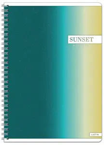 Sąsiuvinis su spirale A5 60lap. 70g SUNSET linija