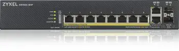 Zyxel GS1920-8HPV2, valdomas, Gigabit Ethernet (10/100/1000), maitinimas per Ethernet (PoE), montuojamas ant sienos