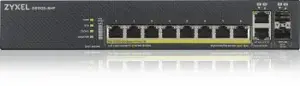 Zyxel GS1920-8HPV2, valdomas, Gigabit Ethernet (10/100/1000), maitinimas per Ethernet (PoE), montuojamas ant sienos