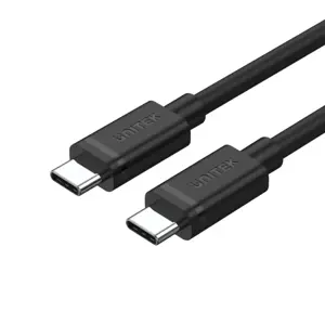 UNITEK Y-C477BK01-2M USB cable USB 3.2 Gen 1 (3.1 Gen 1) USB C Black