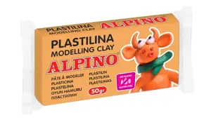 Plastilinas ALPINO 50g lašišos sp.
