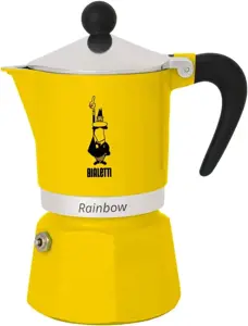 Kavos aparatas BIALETTI RAINBOW 6TZ 300 ml Geltonas