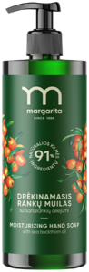 MARGARITA Drėkinamasis rankų muilas su šaltalankių aliejumi 400ml