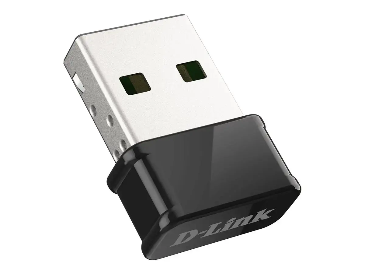 D-Link DWA-181, belaidis, USB, WLAN, "Wi-Fi 5" (802.11ac), juodas