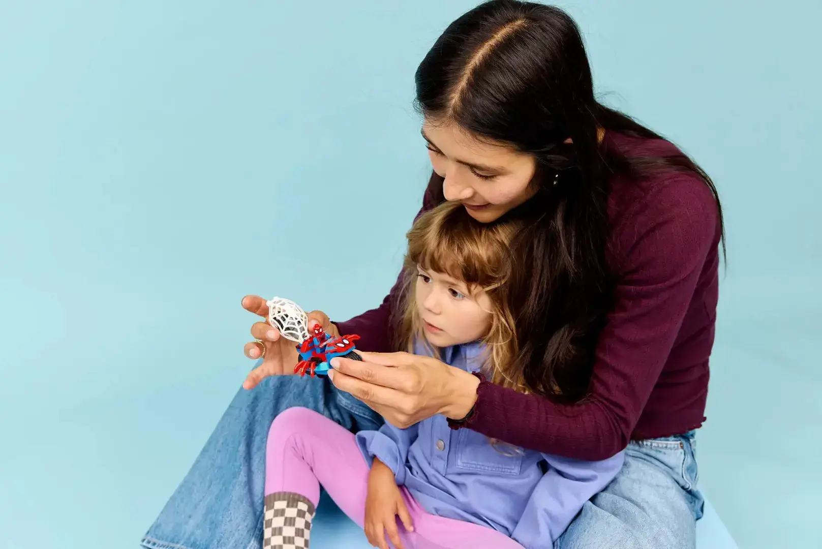 LEGO MARVEL 11206 Spidey on his Motorcycle vs. Rhino