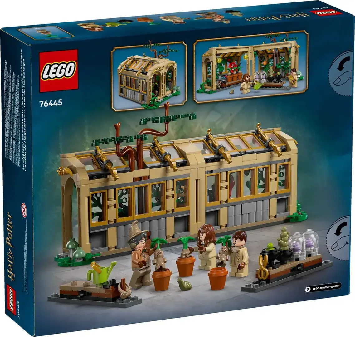 LEGO HARRY POTTER 76445 Hogwarts Castle - Herbology Class