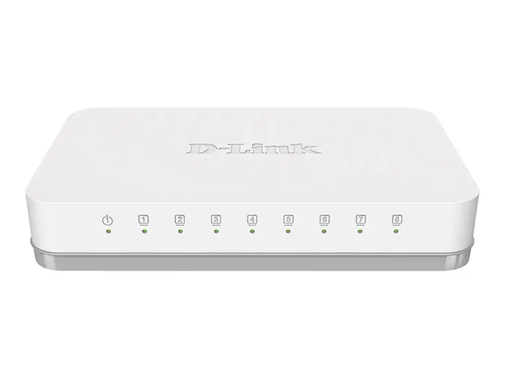 D-Link GO-SW-8G/E, nevaldomas, Gigabit Ethernet (10/100/1000), dvipusis duomenų perdavimas