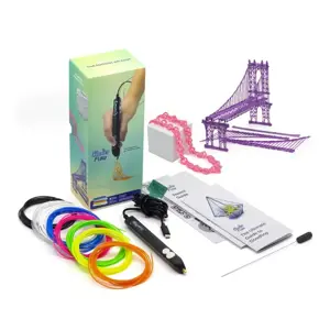 3Doodler Filament FLOW 20 PLA 20 Farben Nachfüllpack Polylactic acid (PLA) Black, Blue, Dark Green, Dark pink, Gold, Green, Lilac, Navy, Orange, Pink, Transparent, White, Yellow