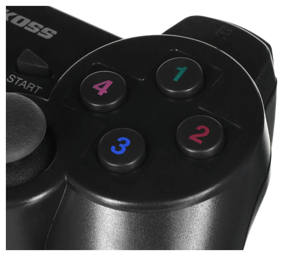 Vakoss GP-4705BK Gaming Controller Black RF Gamepad Analogue / Digital PC, Playstation 3