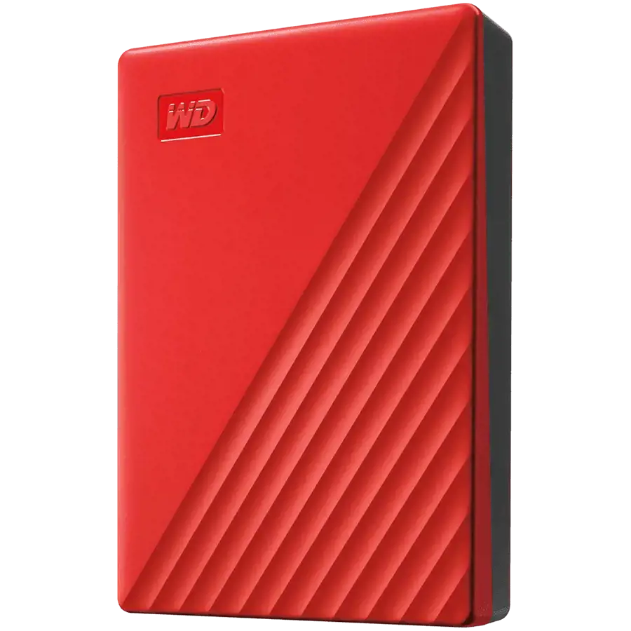 Išorinis kietasis diskas WD My Passport (4 TB, USB 3.2) Raudonas