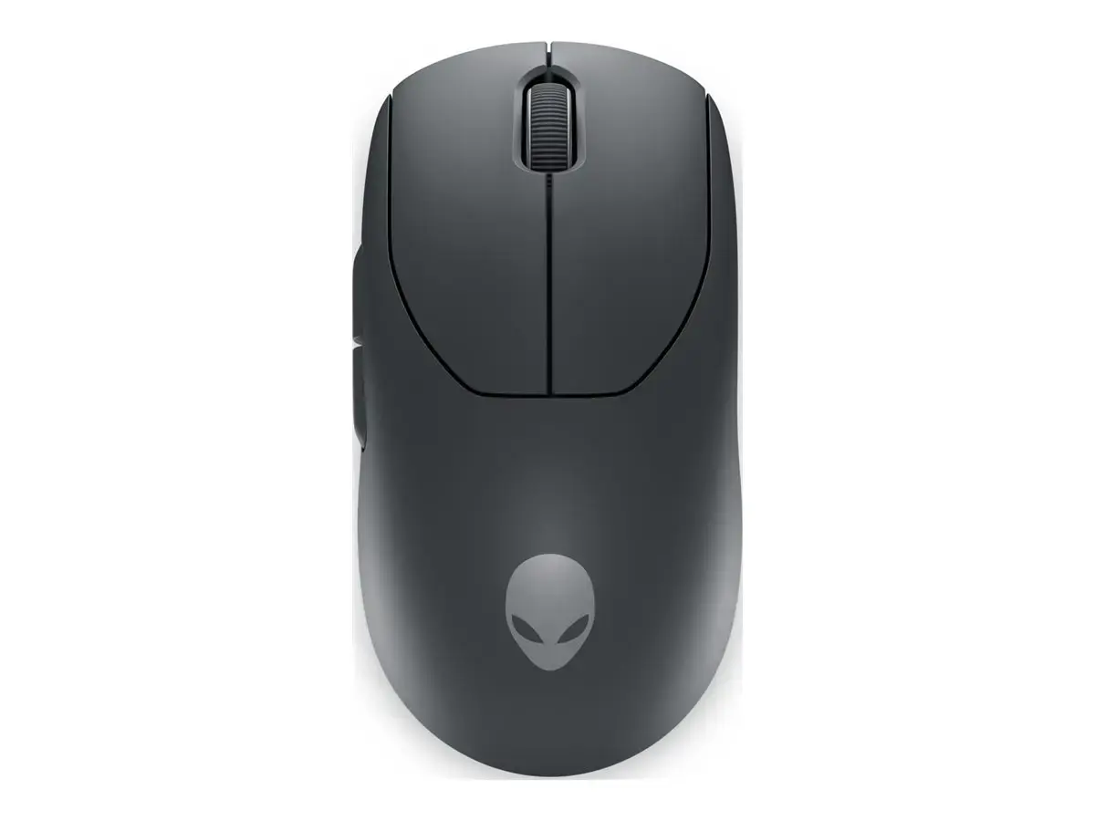 Alienware Pro Wireless Gaming Mouse, Ambidextrous, Optical, RF Wireless + USB Type-C, 26000 DPI, 0.25 ms, Black