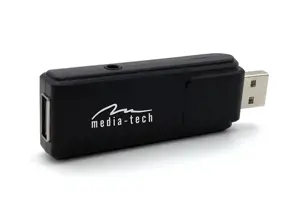 MEDIA-TECH ACCENT PRO MT395 Du belaidžiai mikrofonai ir USB imtuvas karaokės kolonėlėms