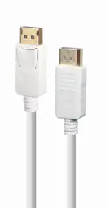 Gembird CC-DP2-6-W DisplayPort cable 1.8m white