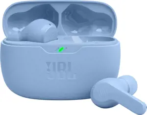 JBL belaidės ausinės "Wave Beam", mėlynos