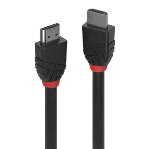 "Lindy" 36774, 5 m, HDMI A tipo (standartinis), 3 x HDMI A tipo (standartinis), 48 Gbit/s, juodas