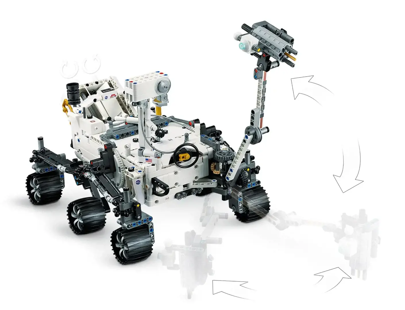 LEGO TECHNIC 42158 NASA MARSO ROVERIS PERSEVERANCE