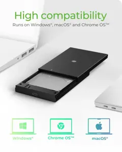 ICY BOX IB-200T-C3 Išorinis 2,5 colių HDD/SSD korpusas SATA USB 3.2 Gen 1