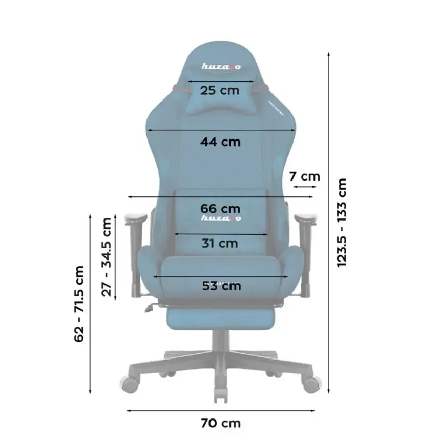 Huzaro Force 5.7 Blue Gaming Chair