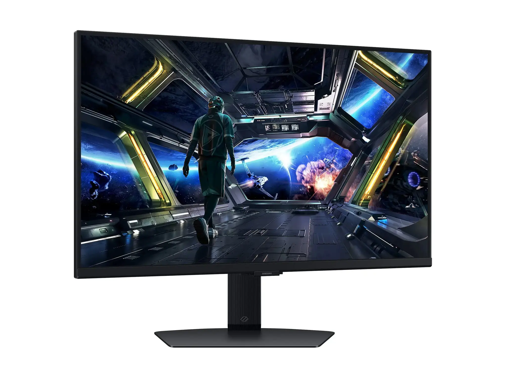 Samsung Odyssey G7 | S27DG702EU | 27 in | Fast IPS | 4K UHD (2160p) 3840 x 2160 at 144 Hz | 350 cd/m² | 2xHDMI, DisplayPort | Height, pivot (rotation), swivel, tilt | Speaker(s) | Built-in Ethernet