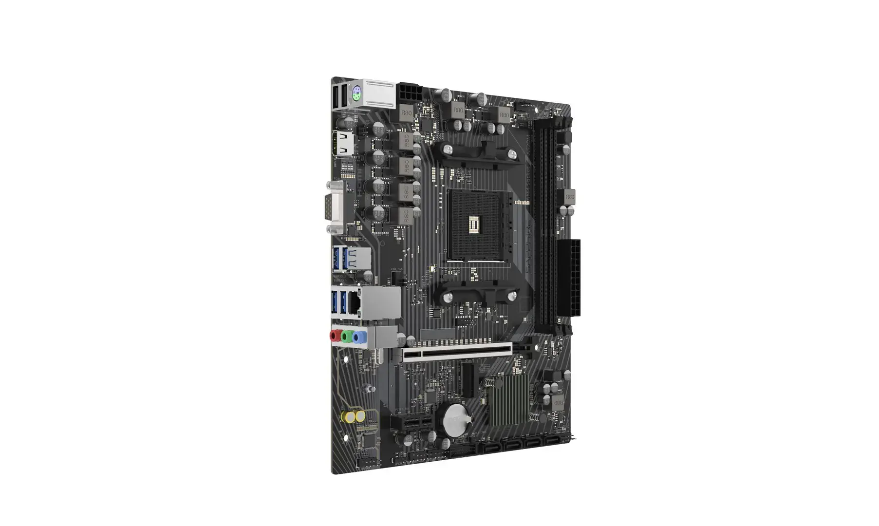 Sapphire A520M-E AMD A520 Socket AM4 micro ATX