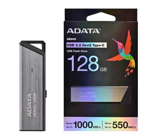 ATMINTIES KAUPIKLIS FLASH USB-C 128GB/SILV AELI-UE800-128G-CSG ADATA