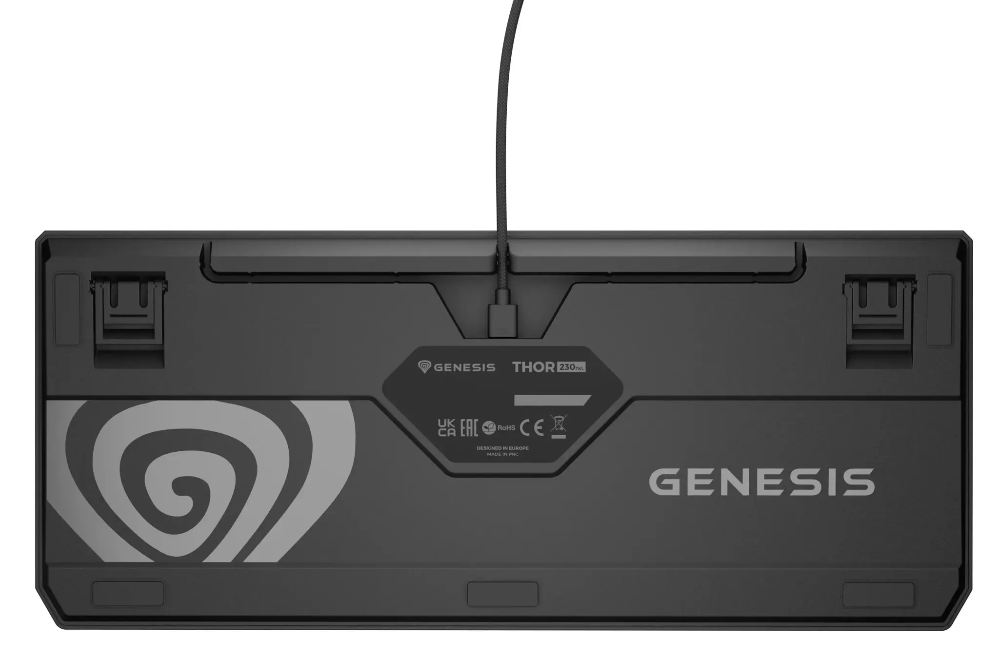 Genesis THOR 230 | Mechanical Gaming Keyboard | Wired | US | Black | USB Type-A | Outemu Red