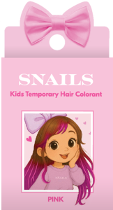 Snails plaukų kreidelė, rožinė