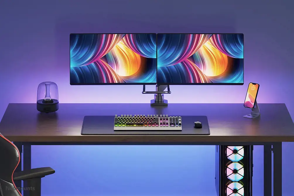 "Neomounts by Newstar" Pasirinkite "Neomounts" monitoriaus laikiklį ant stalo, tvirtinimo/prisukimo, 8 kg, 25,4 cm (10"), 81,3 cm (32"), 100 x 100 mm, juodas