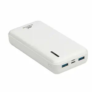 MAITINIMO BANKAS USB 20000MAH/VA2572 WHITE RIVACASE