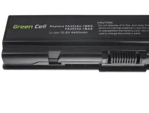 GREENCELL TS01 akumuliatorius su žaliaisiais elementais PA3534U-1BRS, skirtas "Toshiba Satellite A200 A300 A350 L300 L500